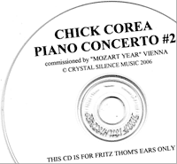 Chick Corea - Demo CD
